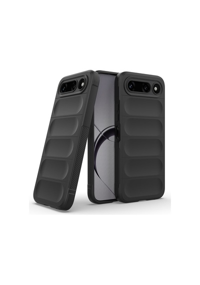 Maks Technology Tecno Spark 50 5g Kılıf Esnek Tpu Oyuklu Arka Yüzey Tasarımlı Mkst Etnik Silikon Kapak - Siyah