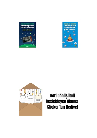 Otostopçunun Galaksi Rehberi - Radyo Tiyatrosu + Ruhun Uzun Karanlık Çay Saati + Okuma Sticker'ları