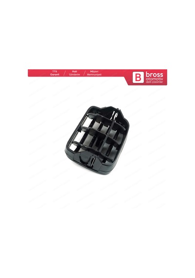 Clio 2 Symbol için Havalandırma Izgarası Sağ Siyah 7702258280 N11.3806