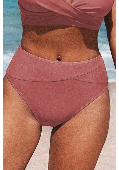 Angelsin Yüksek Bel Bikini Altı Gülkurusu