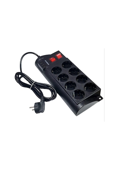 Wınnboss 2mt 8li 3xusb Termal Akım Korumalı Priz 16a 4000w