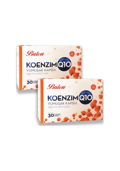 Balen Koenzim Q10 650 Mg 30 Yumuşak Kapsül x 2 Adet