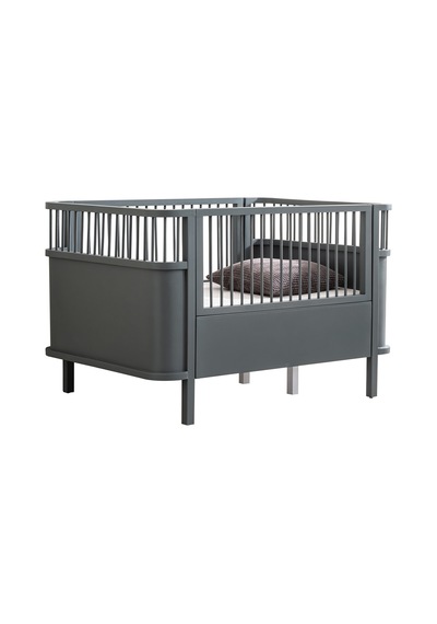 Trend Büyüyen Beşik 90x130 Trend Karyola 90x190 - Antrasit