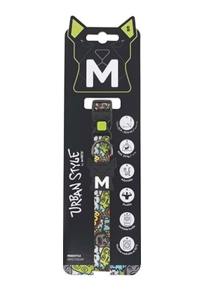 M-pets Urban Style Freestyle Köpek Boyun Tasması Multicolor Small 22,9x35,6 Cm 244-58061.02 Çok Renkli