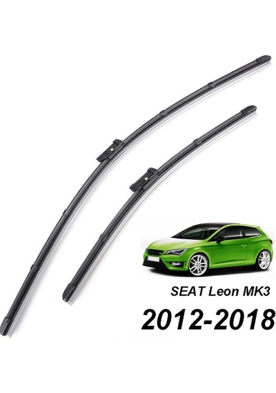 Seat Leon Ön Cam Muz Ön Silecek Süpürgesi Seti 2013--2019.