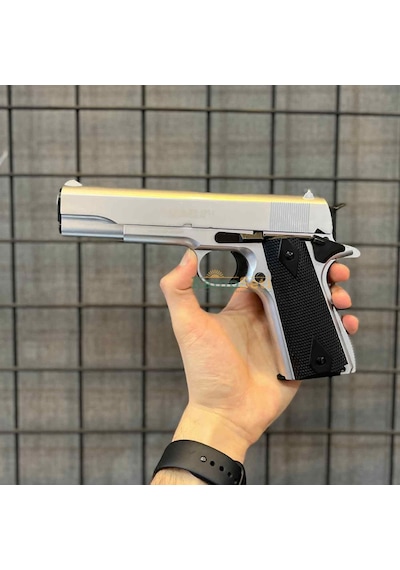 Ekol Es 1911 Colt Beyaz Blowback Havalı Airsoft Full Se Beyaz - Siyah