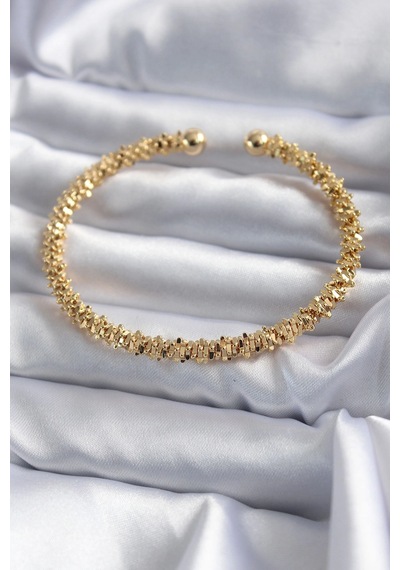 Buğz 316l Çelik Gold Renk Kadın Bileklik
