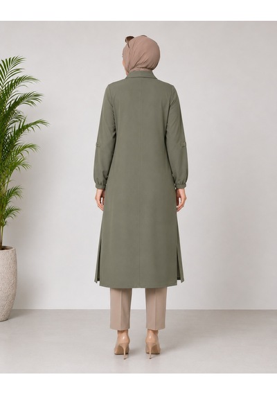 Behrem Veka Tesettür Kap 2559 Yeşil