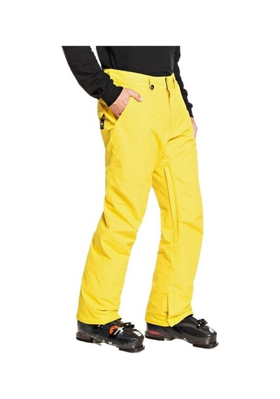 Quiksilver Estate Pt Erkek Sarı Snowboard Pantolonu Siyah