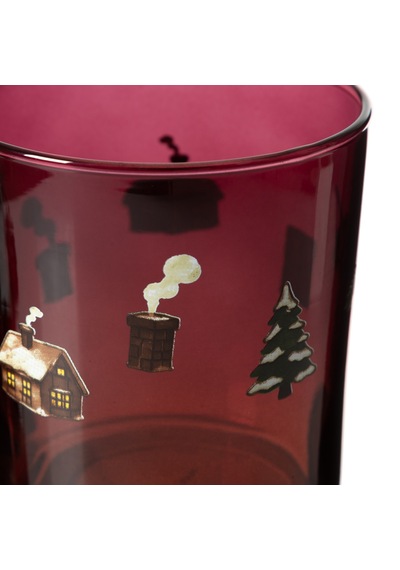 Mudo Home Woodland 380 Ml Bordo Bardak Çok Renkli