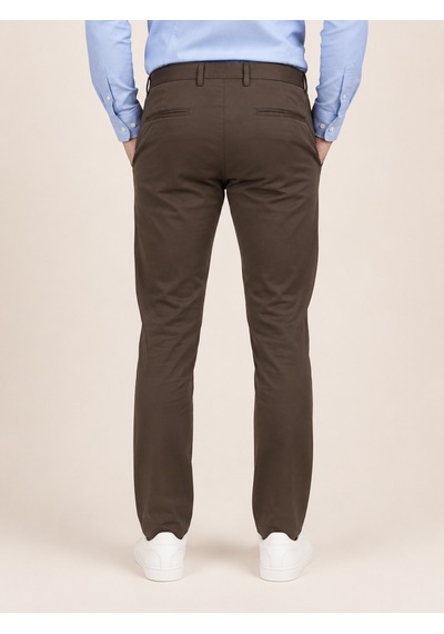 76079-05178 Erkek Gabardin Pantolon 76079-05178 Kahve