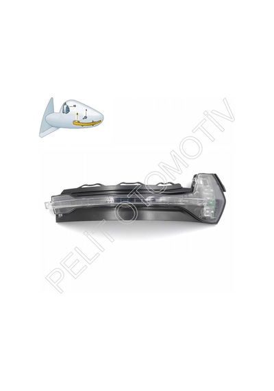 Audi A3 Sağ Ayna Sinyali 8v0949102b 2013 - 2021