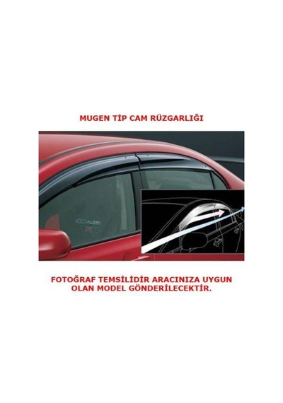Peugeot 308 Cam Rüzgarlığı Mugen Tip