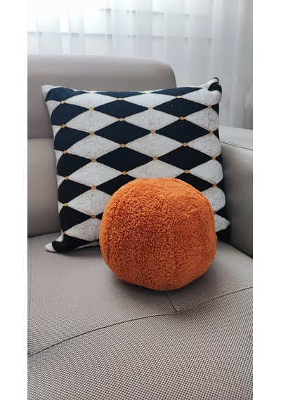 2' Li Top Kırlent / Yastık Büyük Kiremit / Küçük Kiremit 44cm /