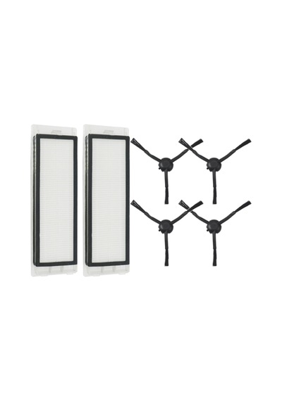 Mija Xiaomi Mop 2 Pro + Stytj02zhm Uyumlu 6 Parça Yedek Filtre Fırça Seti