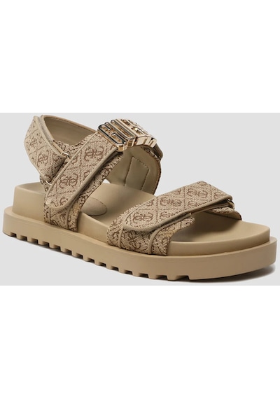 Beige / Brown Kadın Guess Footwear Dress Kadın Sandalet FL6FB2FAL Bej - Kahverengi