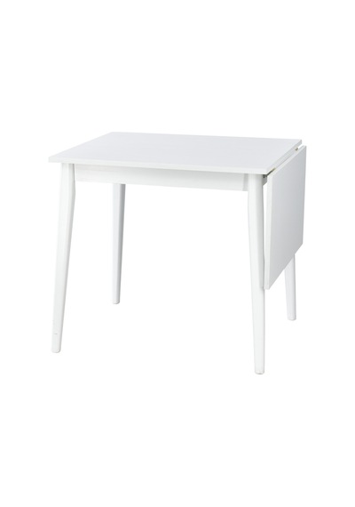 Vilinze Avanos Katlanır Mdf Ahşap Mutfak Masası - 70x80 Cm Beyaz