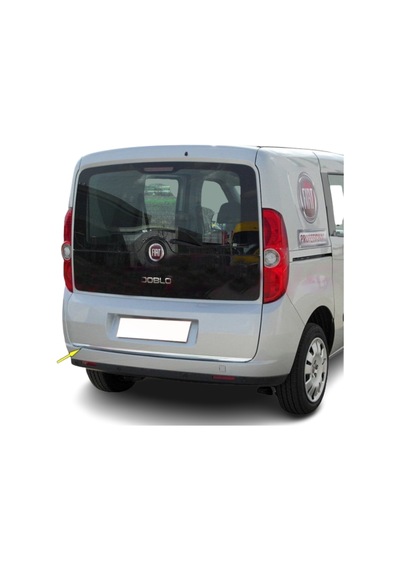 Fiat Doblo Krom Bagaj Alt Çıta Formlu 2015 ve Üzeri P.Çelik