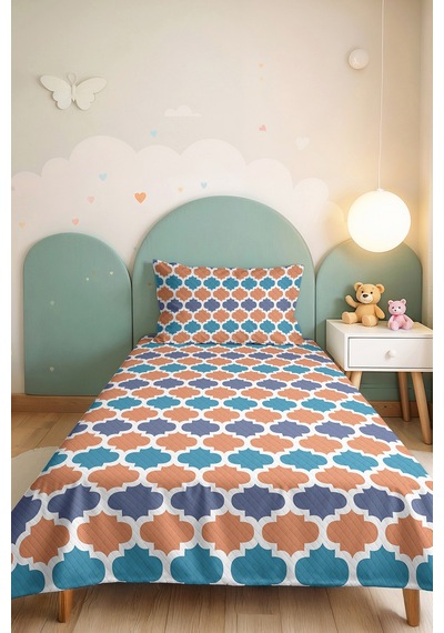 Geometrik Turkuaz Genç Odası Tek Kişilik Pike Takımı - Kiremit Mavi 160x220 Cm Kapitone Yatak Örtüsü Mumlu Kil Yumuşaklığı Geometrik Turkuaz Genç Odası Tek Kişilik Pike Takımı - Kiremit Mavi 160x220 Cm Kapitone Yatak Örtüsü Mumlu Kil Yumuşaklığı
