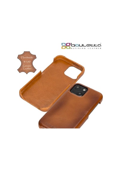 Bouletta Apple İphone 13 Uyumlu Deri Arka Kapak F360 Rst2ef Taba