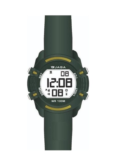Jaga Jl M1266-offf 640051 100 M Kronometreli Alarmlı Işıklı Genç Kol Saati Çok Renkli