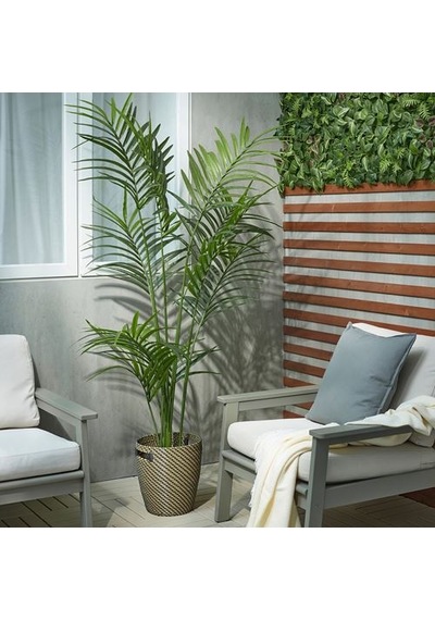 Ikea Fejka Yapay Bitki, Yeşil, 21 Cm, İç/dış Mekan Howea Forsteriana