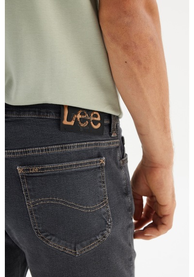 Lee Rider Slim Fit Normal Bel Denim Esnek Jean Kot Pantolon Siyah Lee Rider Slim Fit Normal Bel Denim Esnek Jean Kot Pantolon Siyah
