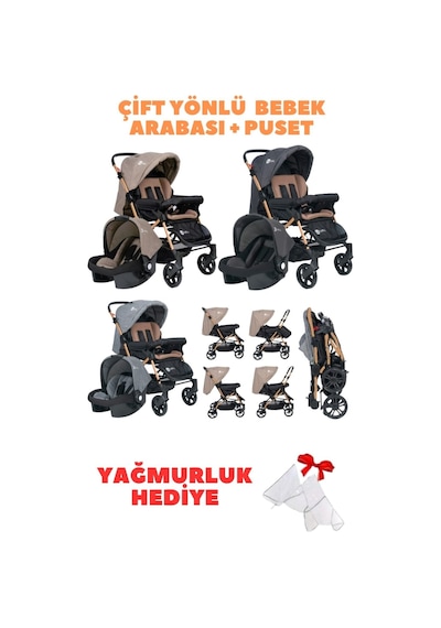 Yeni Doğan Rocco Bebek Çeyiz Seti Bebek Arabası Puset+beşik Yürüteç Mama Sandalyesi Oyun Halısı... Gold/kahve Yeni Doğan Rocco Bebek Çeyiz Seti Bebek Arabası Puset+beşik Yürüteç Mama Sandalyesi Oyun Halısı... Gold/kahve