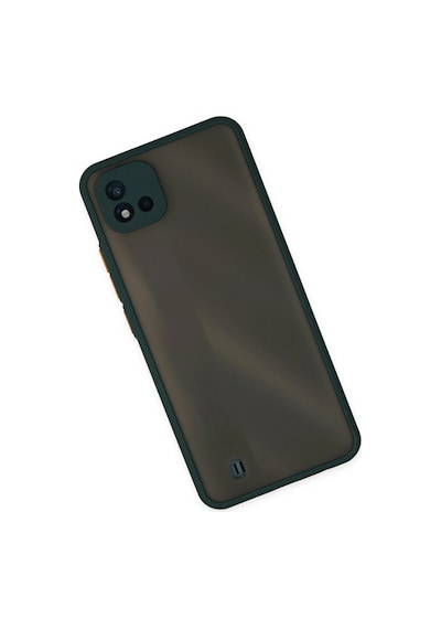Newface Realme C11 2021 Kılıf Montreal Silikon Kapak Semeglbl - 28 - Yeşil