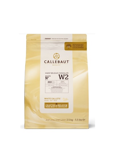 Callebaut Beyaz Pul Çikolata W2 500 G