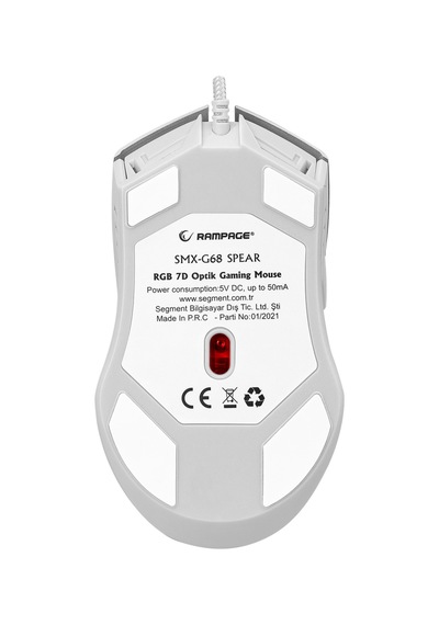 Rampage SMX-G68 Spear Kablolu RGB Ledli Oyuncu Mouse