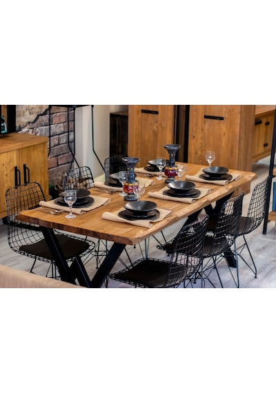 Ntconcept Masif Ağaç Loft Sehpa