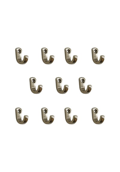 Cntma Tekli Bijuteri, Dekor Askısı - Nikel, 100 Adet, 10x18x22 Mm