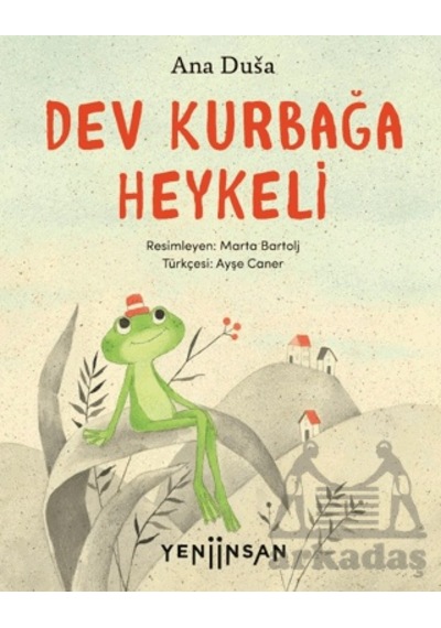 Dev Kurbağa Heykeli Yeni İnsan Yayınevi