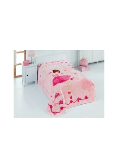Tek Kişilik Gift Pembe Çocuk Battaniyesi 2 Kg