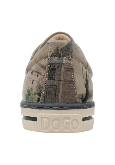 Kadın Vegan Deri Çok Renkli Sneakers - Birds Of The Castle Tasarım
