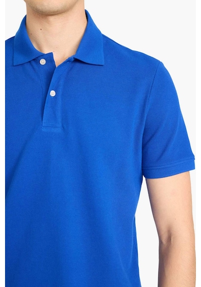 Defacto %100 Pamuk Polo Tişört E9504ax26spbe835 Mavi-be835