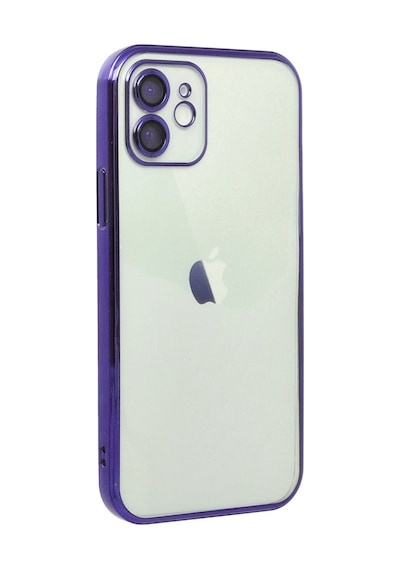Apple iPhone Uyumlu   11 Kılıf Razer Lensli Silikon - Mor