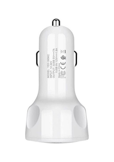 3'lü Usb Çakmaklık Power 3.0 Hızlı Araç Şarj Cihazı