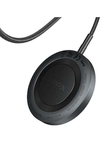 Mcdodo CH-5490 True 15 W Kablosuz Şarj Cihazı Siyah