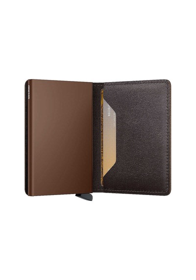 Secrid Slimwallet Original Kartlık Cüzdan, Ç.kahve Çok Renkli
