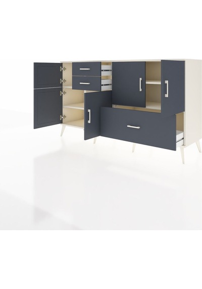 Hyperion Konsol 5 Raflı 3 Çekmeceli 5 Kapaklı 176x44x99 Aytaşı-an Aytaşı-antrasit Hyperion Konsol 5 Raflı 3 Çekmeceli 5 Kapaklı 176x44x99 Aytaşı-an Aytaşı-antrasit