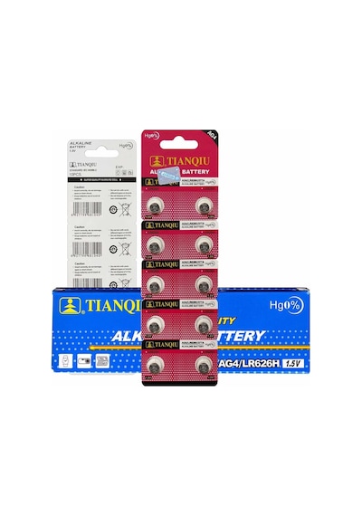 Tıanqıu 200 Adet 377 Lr626 Ag4 Saat Pili