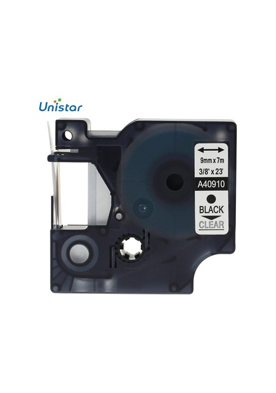Dymo D1 40910 Seffaf Etıkete Sıyah 9mm X 7m Muadil Etiket Diğer