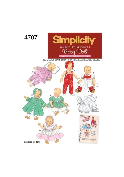 10 Is Shoes Simplicity Kesim Şablonu 4707 Bir Elbise Oyuncak Bebek Açik Mavi