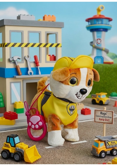 Paw Patrol Köpek Yürüyen, Havlayan Müzikli Tasmalı Kumandalı Peluş Oyuncak Paw Patrol Peluş Köpek, Paw Petrol Oyuncak Sarı