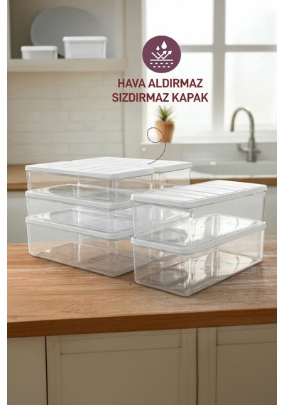 Nora Büyük Set 1 Adet 4 Lt. 1 Adet 2,25 2 Adet 1 Lt. 2 Adet 2 Lt. Ekru