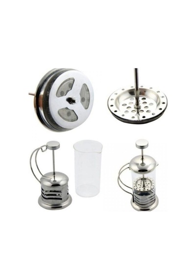800 Ml Bitki Çayı Demleme Kupası Süzgeçli Çay Ve Kahve Kupası French Press Şeffaf
