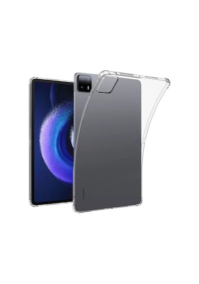 Newface Xiaomi Pad 6 Kılıf Shock Tablet Silikon - Şeffaf