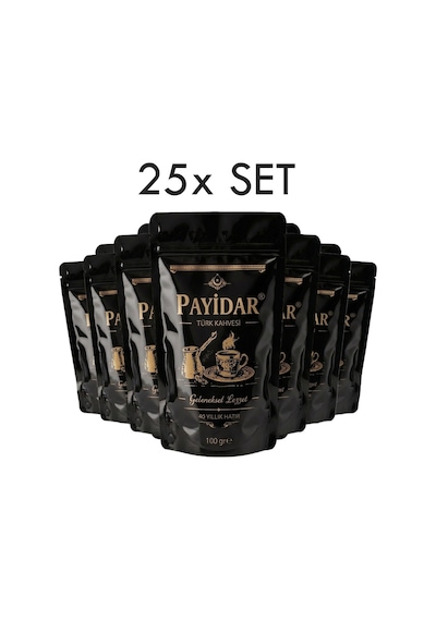 Payidar Nitelikli Türk Kahvesi 25x 100gr